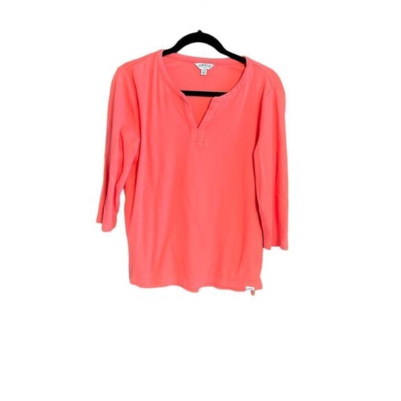 Orvis Tops - Ladies size small Orvis salmon long sleeve shirt.